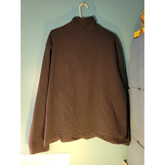 North End Ladies Navy Blue Quarter Zip Pullover Fleece Sweatshirt Size XL - Picture 5 of 6